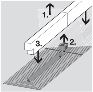 End closing piece, 4965.14, insert protective insert