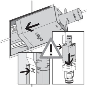 Drain valve set, 8310.0, insert the drain valve