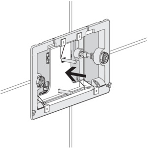 Drain valve set, 8310.0, insert the support
