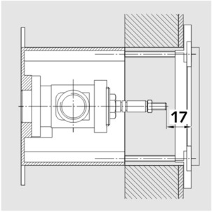Flush plate manual, 8331.2, determine length of the actuating rod