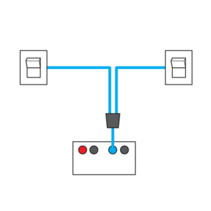 WC flush plates, multiple external buttons