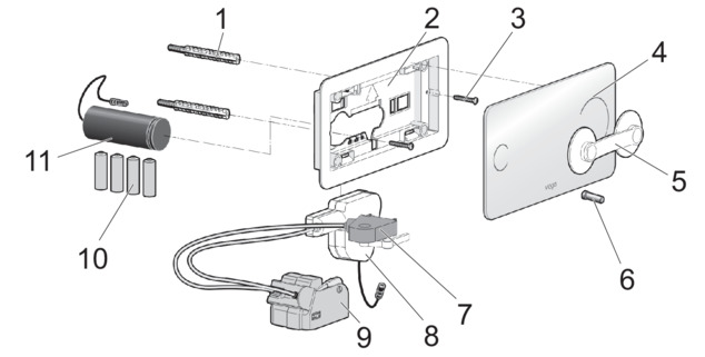 Visign for More 103 sensitive, 8355.12, component overview