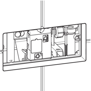 Cistern 2L in the pre-wall