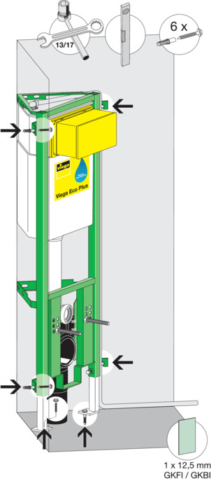 8141.2, screw WC element together