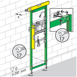 Urinal element, 8152.4, align element