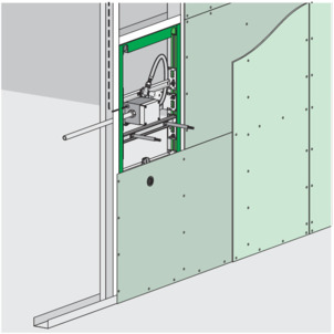 Urinal element, 8152.4, clad