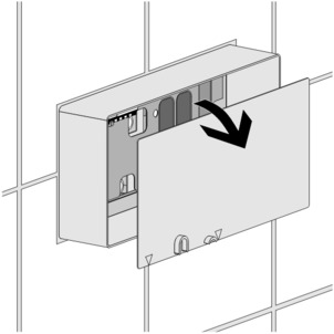 8308.1, setting the flush volume, Step 1