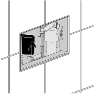 8308.1, setting the flush volume, Step 8