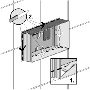 8308.1, setting the flush volume, Step 2