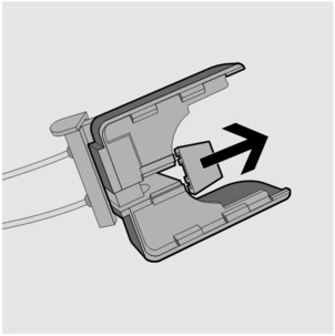 8308.1, mounting Bowden cable unit, Step 6