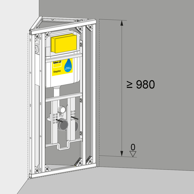 Steptec, 8400, corner mounting, overview