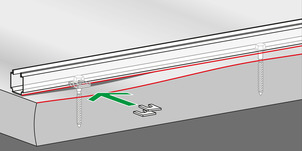 Steptec, 8400, uneven walls, use equalisation panels