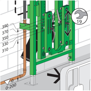 Eco Plus, 8161.20 determine threaded rod height