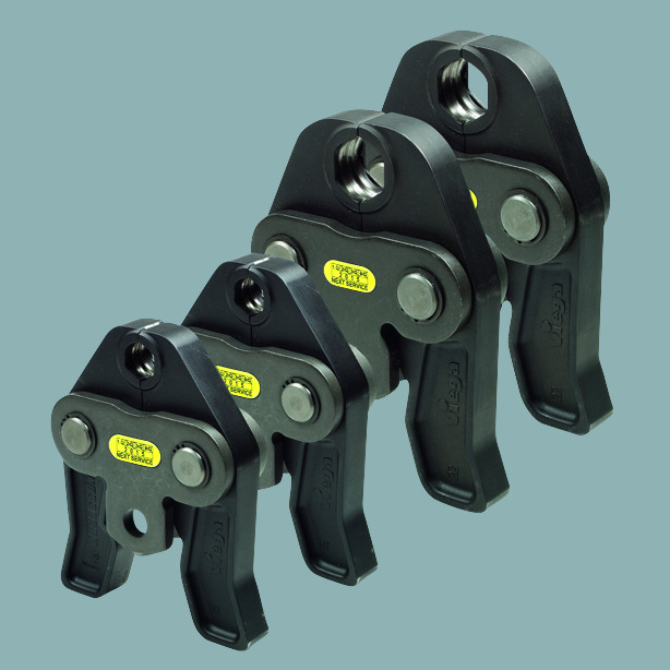 Prestabo, Profipress, Profipress G, Profipress S, Profipress G gas fittings, Sanpress, press jaws