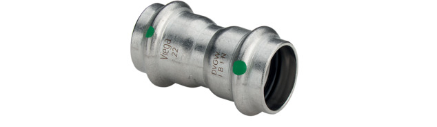 Sanpress Inox presskoppling, 2337, märkning på presskopplingen